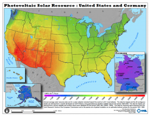 US vs. Germany solar map