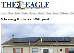 Addison Eagle Solar Goal SunCommon