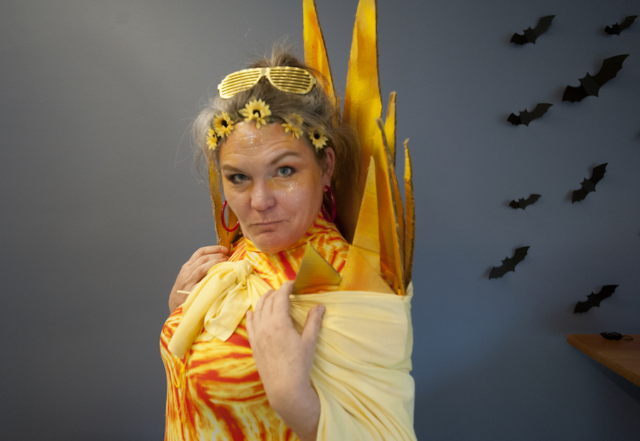 Climate Solar Goddess Halloween Costume