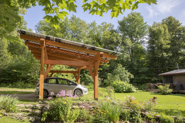Underhill VT Solar Canopy