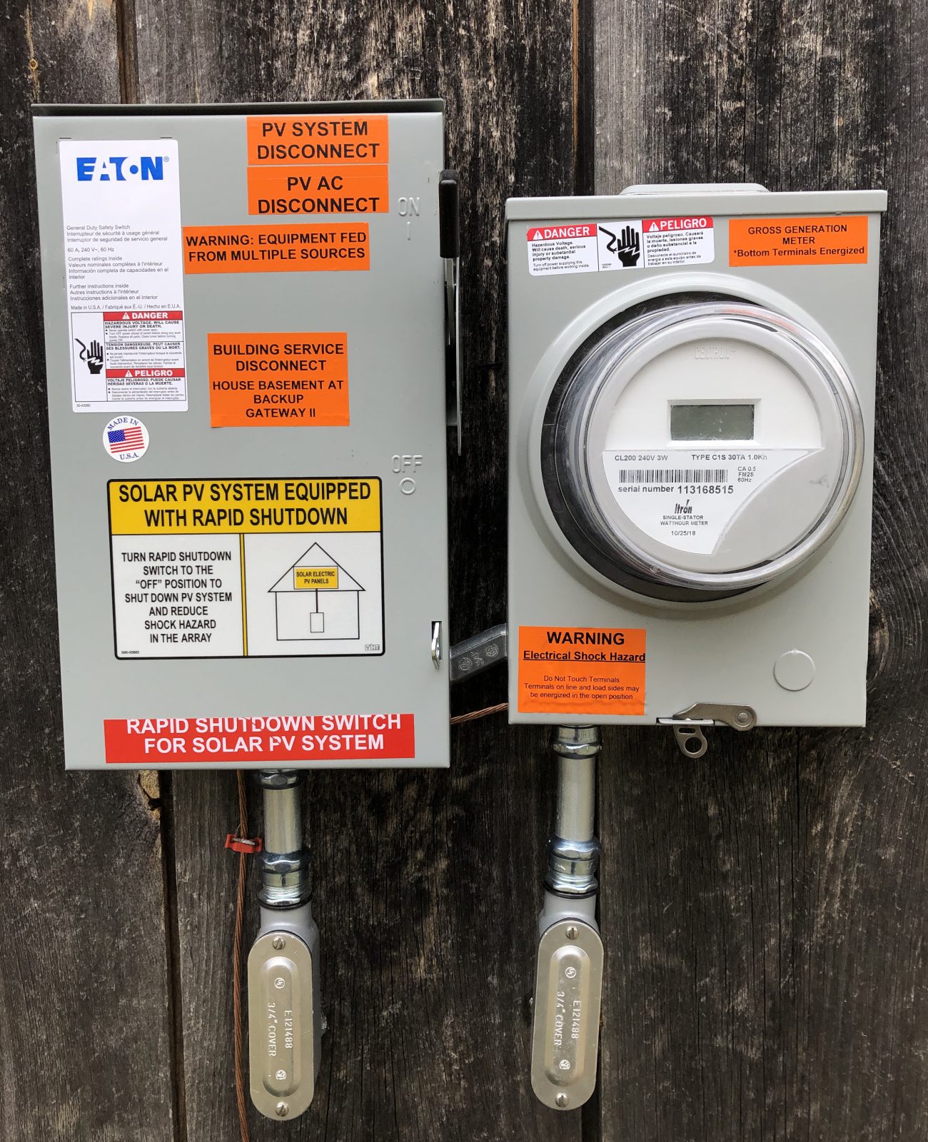 Is my utility meter installed?