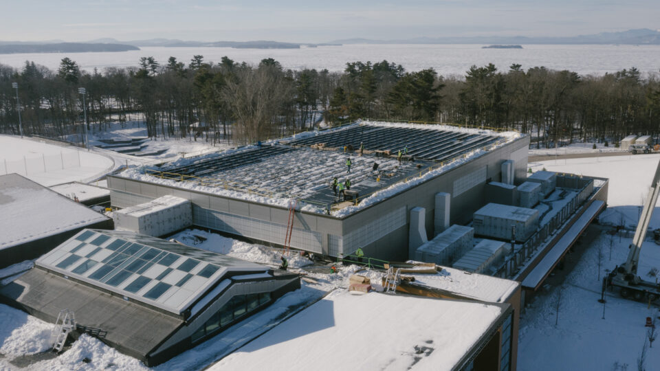 SunCommon Commercial Solar Array at Burlington High School Vermont