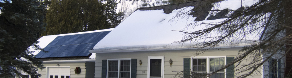 Should You Sweep the Snow off of Your Solar Panels